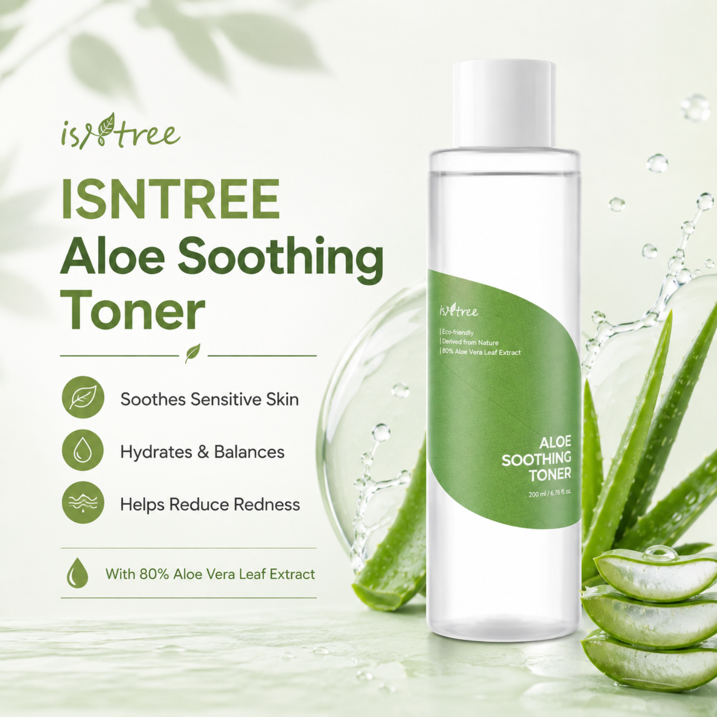 ISNTREE Aloe Soothing Toner 200ml