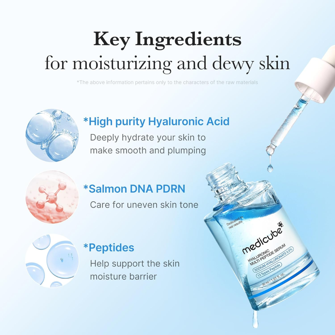 MEDICUBE Hyaluronic Multi Peptide Serum 30ml