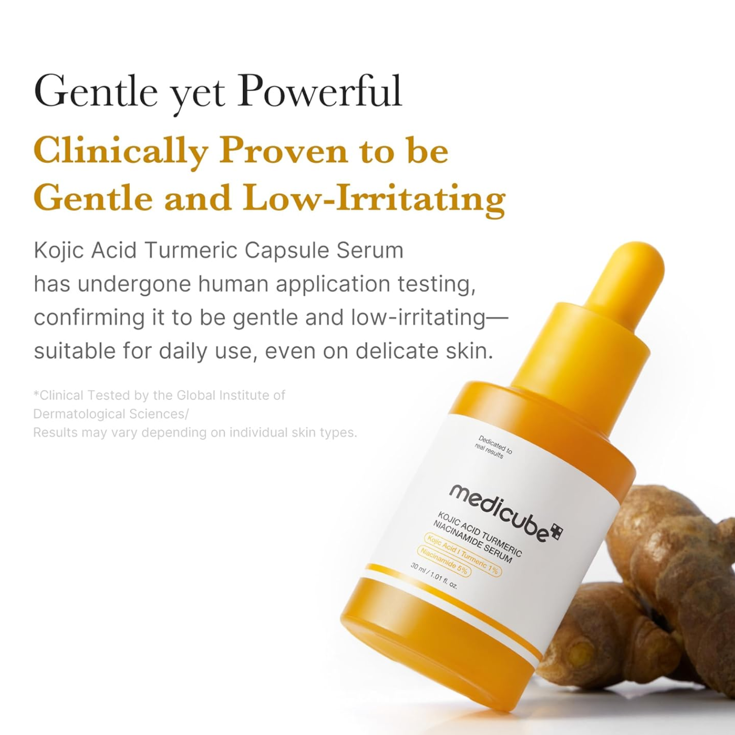 MEDICUBE Kojic Acid Turmeric Niacinamide Serum 30ml