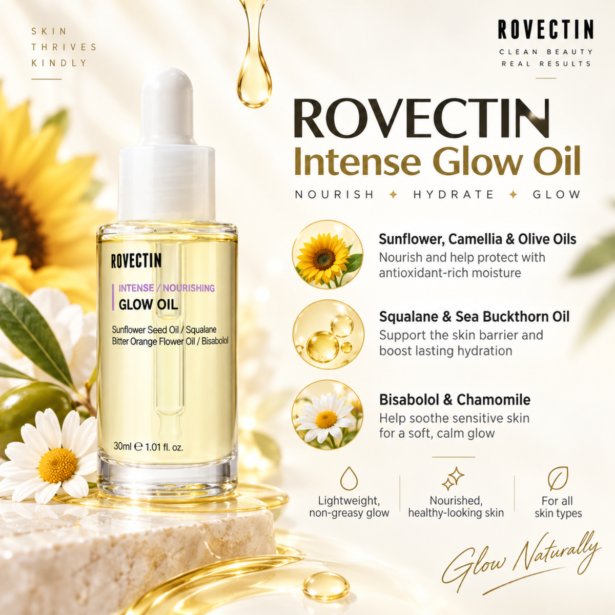 ROVECTIN Intense Glow Oil 30ml