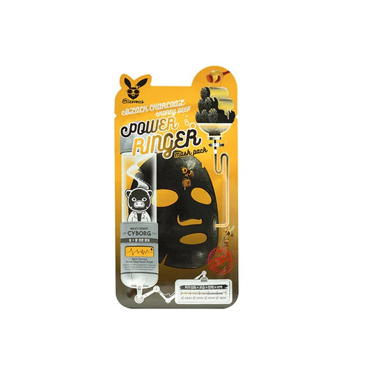 ELIZAVECCA Black Charcoal Honey Deep Power Ringer Mask Pack is a dual-action facial mask designed to detoxify and nourish the skin. It combines the purifying benefits of Black Charcoal, which draws out impurities and cleanses deep within pores, with the soothing and moisturizing properties of Honey Extract. Enhanced with Niacinamide and Sodium Hyaluronate, this mask promotes a brighter complexion and intense hydration. Witch Hazel Extract further refines pores and calms the skin, making this mask ideal for