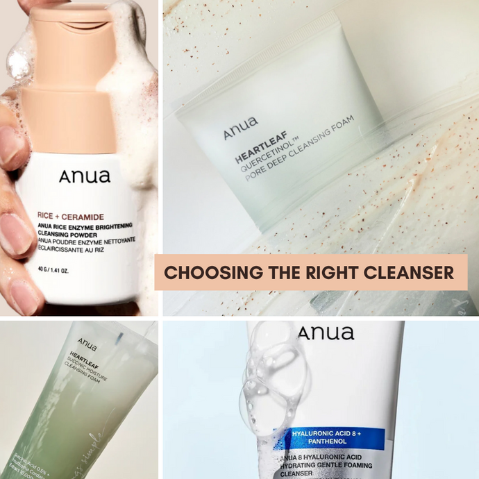 Which ANUA Cleanser is Best for Your Skin?