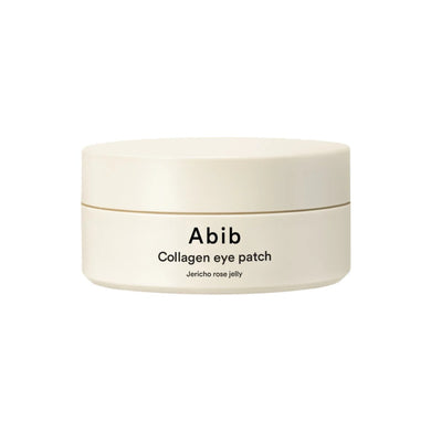 ABIB Collagen Eye Patch Jericho Rose Jelly -  a revitalizing treatment for the delicate skin around the eyes. Enriched with Collagen Extract and Jericho Rose Extract, it helps to firm, hydrate, and soothe tired eyes. Niacinamide brightens the skin, while Ceramide NP and Shea Butter provide deep nourishment and strengthen the skin barrier. Ideal for reducing the appearance of fine lines, puffiness, and dark circles, this eye patch leaves the eye area looking r