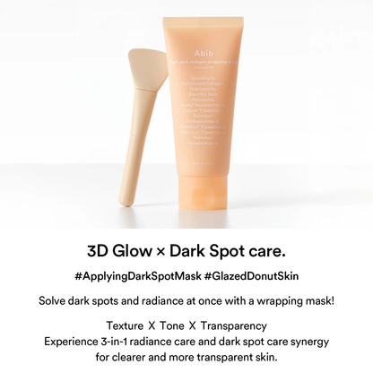 ABIB Dark Spot Collagen Wrapping Mask Glutathione Film 100ml