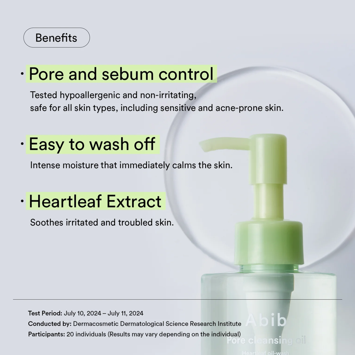 ABIB Pore Cleansing Oil Heartleaf Oil-Wash 200ml