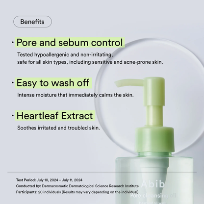 ABIB Pore Cleansing Oil Heartleaf Oil-Wash 200ml