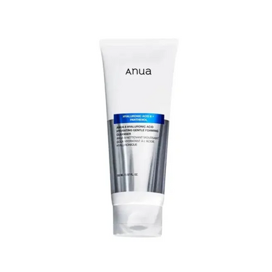 ANUA 8 Hyaluronic Acid Hydrating Gentle Foaming Cleanser is a moisturizing cleanser designed to gently cleanse the skin without stripping away its natural moisture. Infused with 8 types of Hyaluronic Acid, this foaming cleanser provides deep hydration while effectively removing dirt and impurities. The soothing formula includes Quillaja Saponaria Bark Extract and Panthenol, which help to calm and nourish the skin, leaving it soft, smooth, and refreshed after each use. Ideal for all skin types, it offers a g