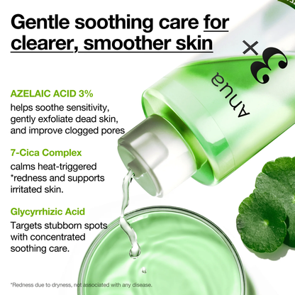 ANUA Azelaic Acid 3 Cica Skin Clarifying Toner 250ml