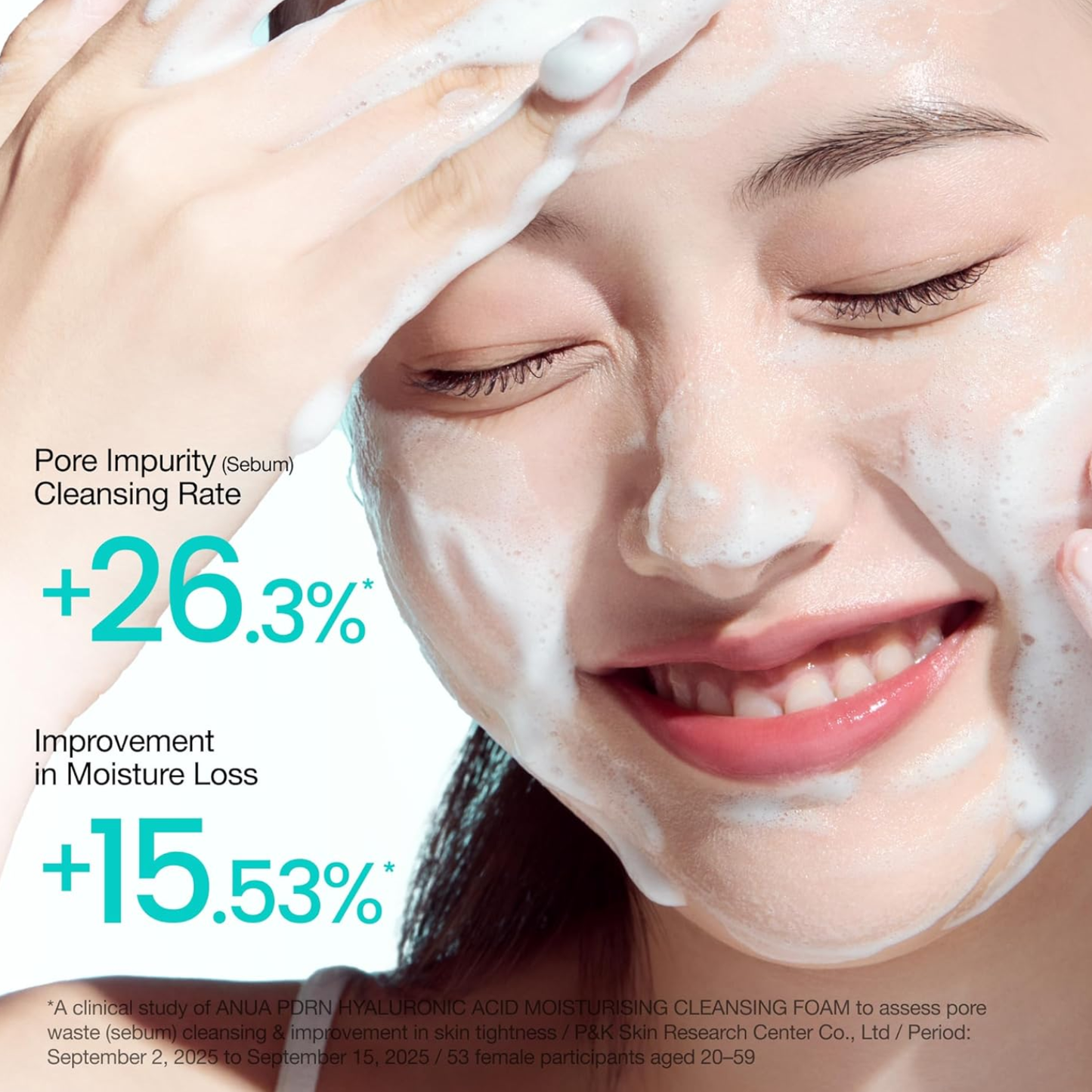 ANUA PDRN Hyaluronic Acid Moisturizing Cleansing Foam 150ml