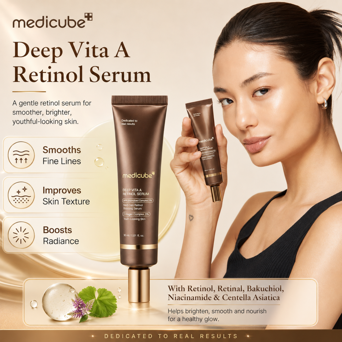 MEDICUBE Deep Vita A Retinol Serum 30ml