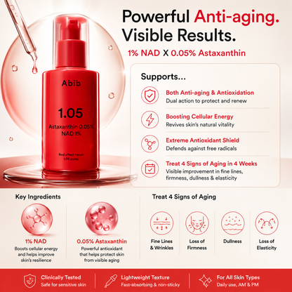 ABIB Red Effect Serum 1.05 Pump 30ml