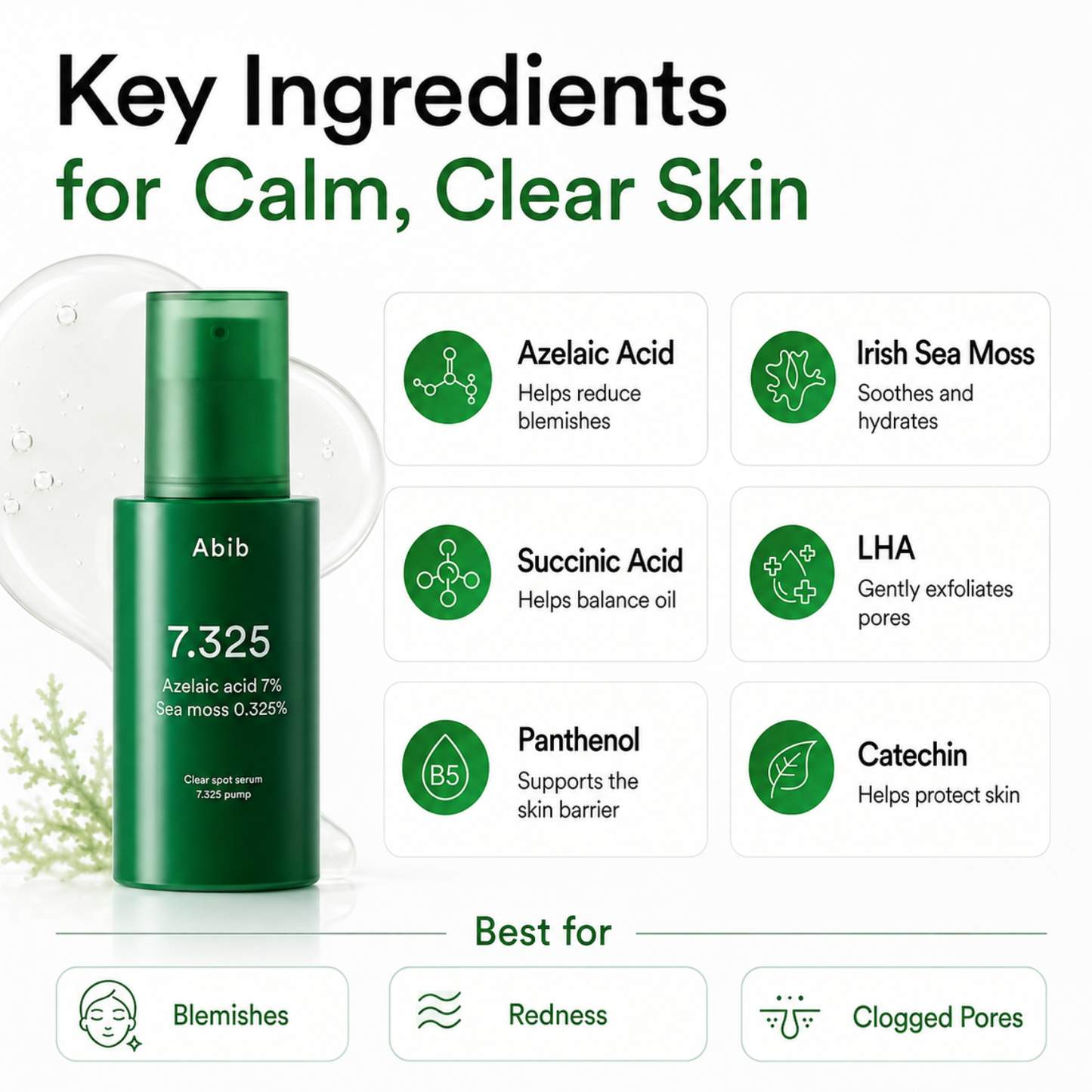 ABIB Clear Spot Serum 7.325 Pump 30ml
