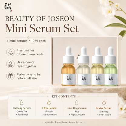 BEAUTY OF JOSEON Hanbang Serum Discovery Kit