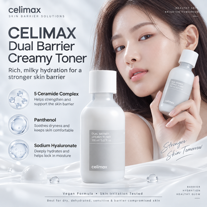 CELIMAX Dual Barrier Creamy Toner