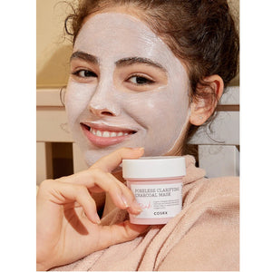 COSRX Poreless Clarifying Charcoal Mask Pink