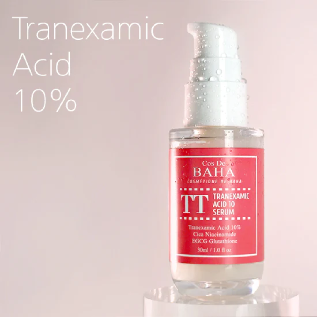 Korean 10% tranexamic acid that treats acne, acne scars and dark spots