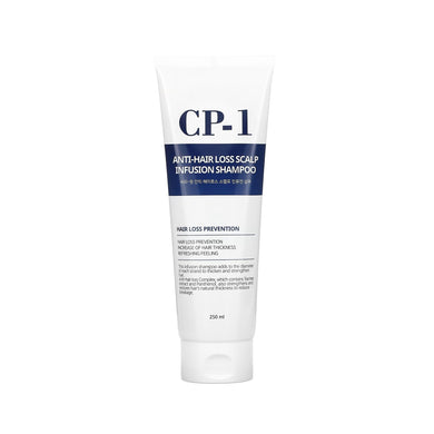 CP-1 Anti Hairloss Scalp Infusion Shampoo is designed to cleanse and revitalize the scalp while addressing hair thinning. Infused with Peppermint Leaf Extract, Tea Tree Extract, and Rosemary Oil, it soothes irritation and refreshes the scalp. Niacinamide and Panthenol promote healthier hair growth, while Salicylic Acid gently exfoliates and removes impurities. Perfect for those experiencing hair loss, this shampoo leaves the scalp feeling clean and invigorated with a cooling effect.