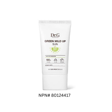 DR.G GREEN Mild Up Sun Cream provides gentle yet effective sun protection with its mineral-based formula featuring Zinc Oxide. Infused with soothing ingredients like Centella Asiatica Extract and Houttuynia Cordata Extract, it helps calm sensitive skin while offering broad-spectrum defense. Its lightweight texture absorbs quickly, leaving the skin moisturized and protected without a greasy residue. Perfect for daily use, this sun cream also contains Tocopherol (Vitamin E) for added antioxidant benefits.
