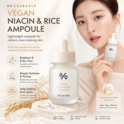 DR. CEURACLE Vegan Niacin & Rice Ampoule 30ml