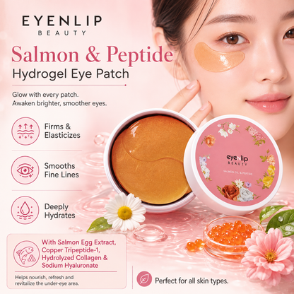 EYENLIP Salmon & Peptide Hydrogel Eye Patch 60ea