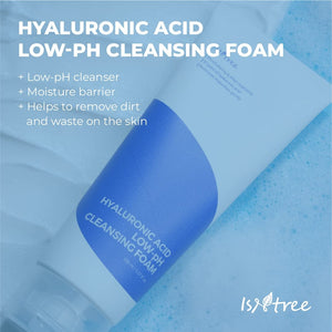 ISNTREE Hyaluronic Acid Low pH Cleansing Foam 150ml