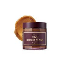 Load image into Gallery viewer, I&#39;M FROM Fig Scrub Mask is a gentle exfoliating mask formulated with 1.2% Fig Fruit Powder to remove dead skin cells and impurities, revealing a smoother and brighter complexion. It contains Sweet Almond Seed Meal and Walnut Shell Powder for a natural exfoliation that helps refine the skin&#39;s texture without irritation. Caprylic/Capric Triglyceride ensures the skin remains moisturized, leaving it soft and refreshed. Perfect for those looking to revitalize dull skin, this scrub mask offers gentle exfoliation 