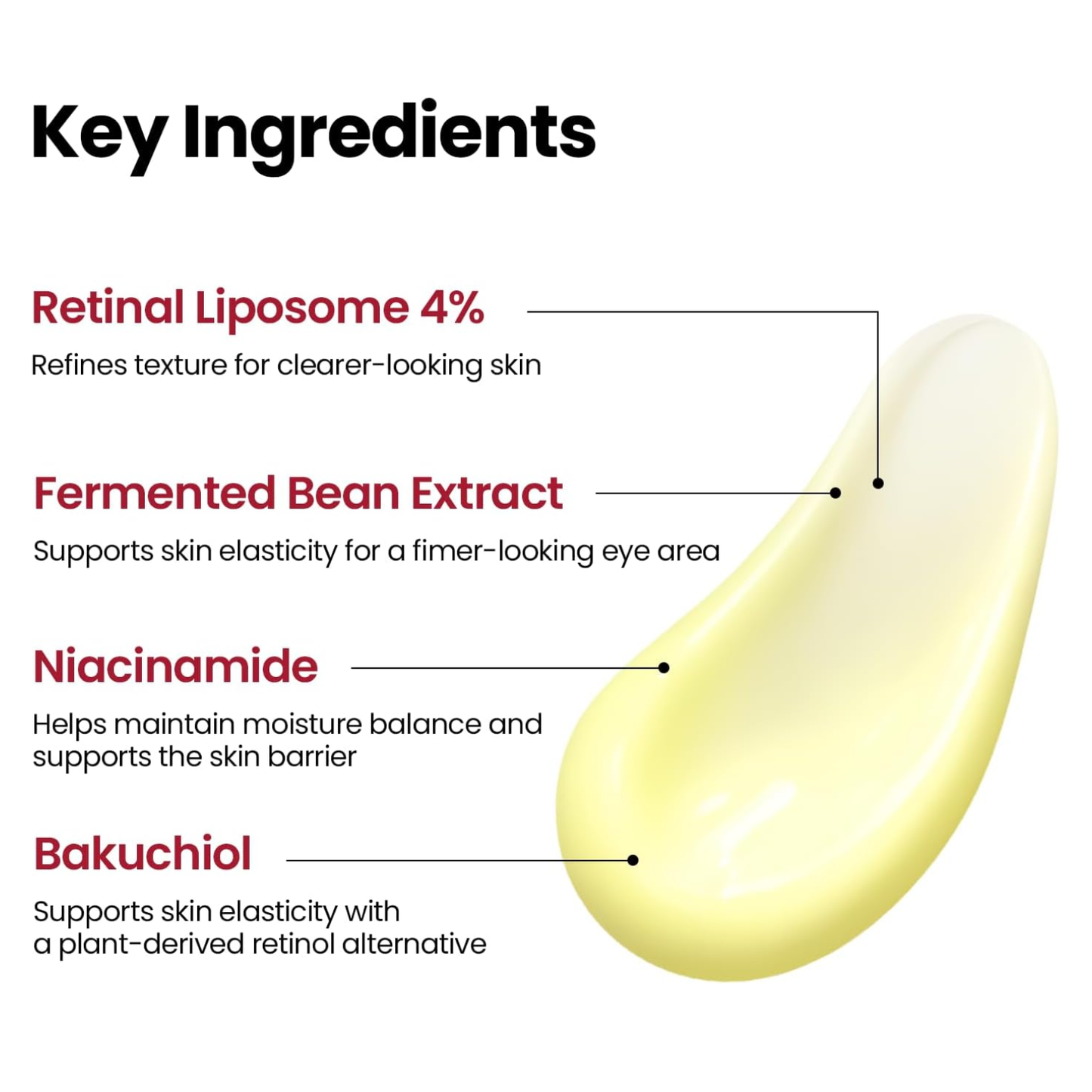 KSECRET SEOUL 1988 Eye Cream : Retinal Liposome 4% + Fermented Bean 30ml