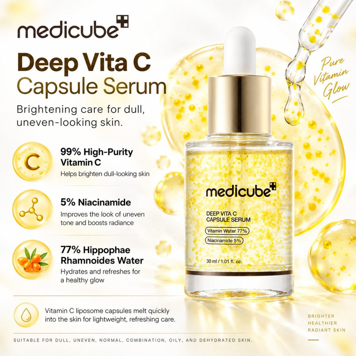 MEDICUBE Deep Vita C Capsule Serum