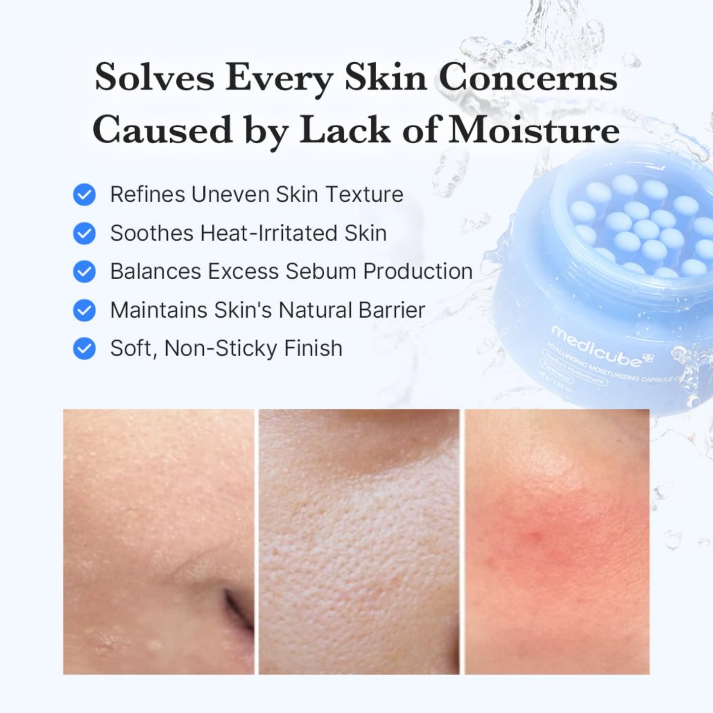 MEDICUBE Hyaluronic Moisturizing Capsule Cream 55g