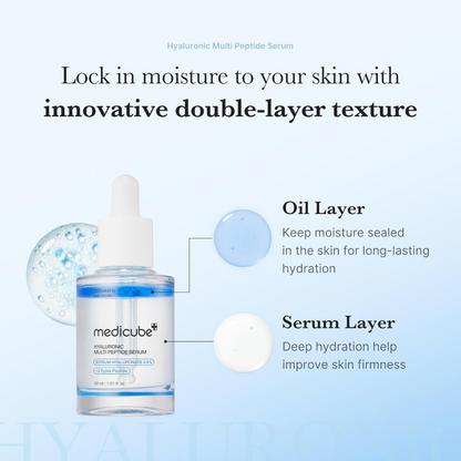 MEDICUBE Hyaluronic Multi Peptide Serum 30ml