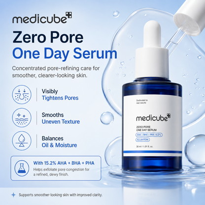 MEDICUBE Zero Pore One Day Serum 30ml