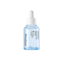 Load image into Gallery viewer, MEDIPEEL Hyaluronic Acid Layer Mooltox Ampoule is a deeply hydrating serum designed to replenish and lock in moisture. Infused with multiple types of Hyaluronic Acid, Collagen, and Ceramides, it provides intense hydration, improves elasticity, and enhances the skin’s moisture barrier. Enriched with Centella Asiatica, Eclipta Prostrata, and Rice Bran Oil, it soothes and revitalizes, leaving the skin plump, smooth, and radiant. Perfect for all skin types needing a boost of lasting hydration.