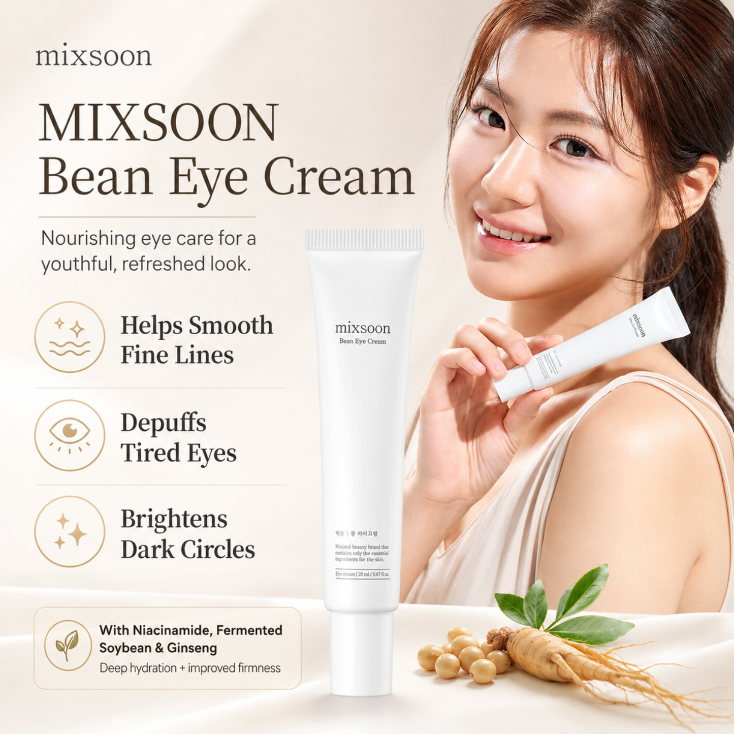MIXSOON Bean Eye Cream 20ml
