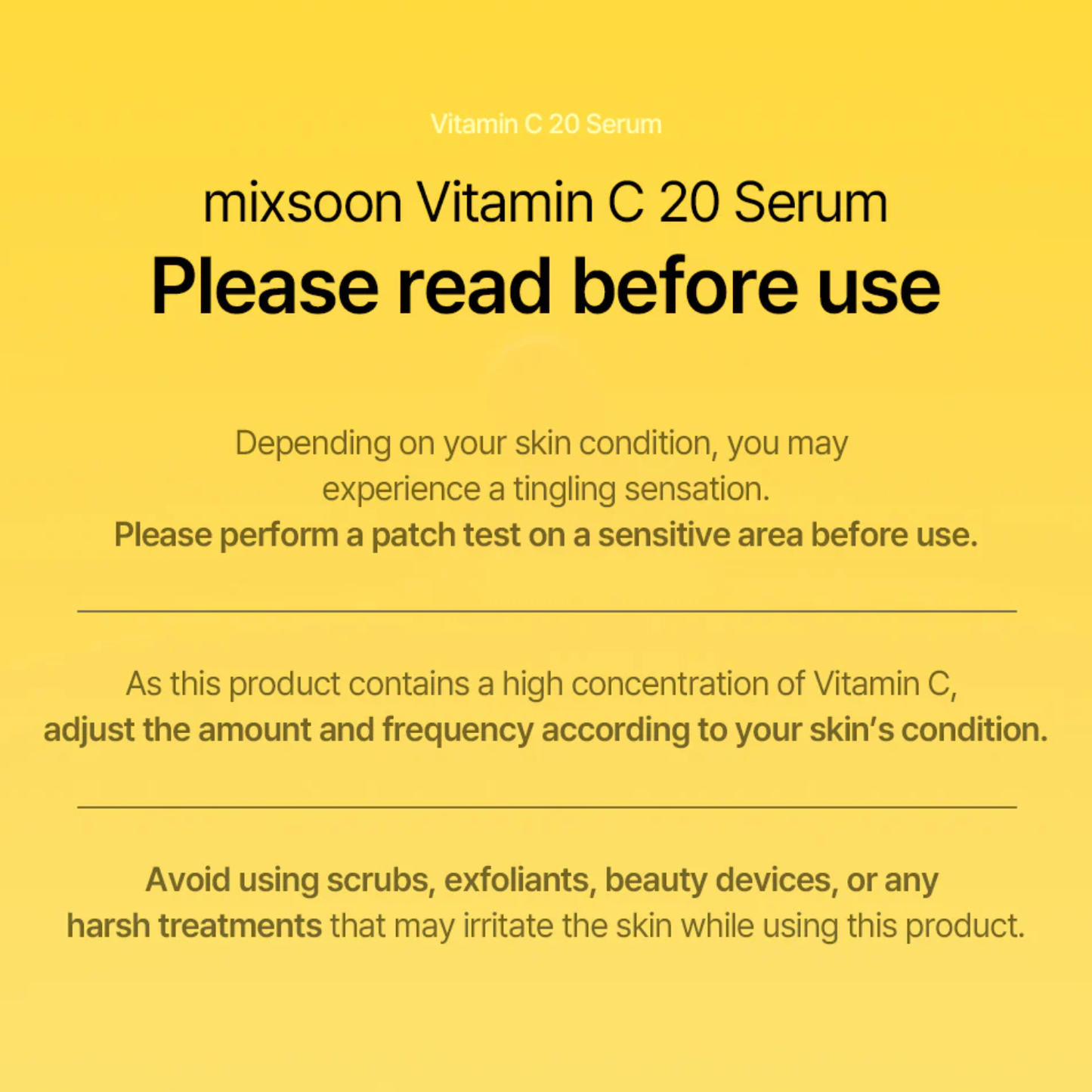 MIXSOON Vitamin C 20 Serum 10ml