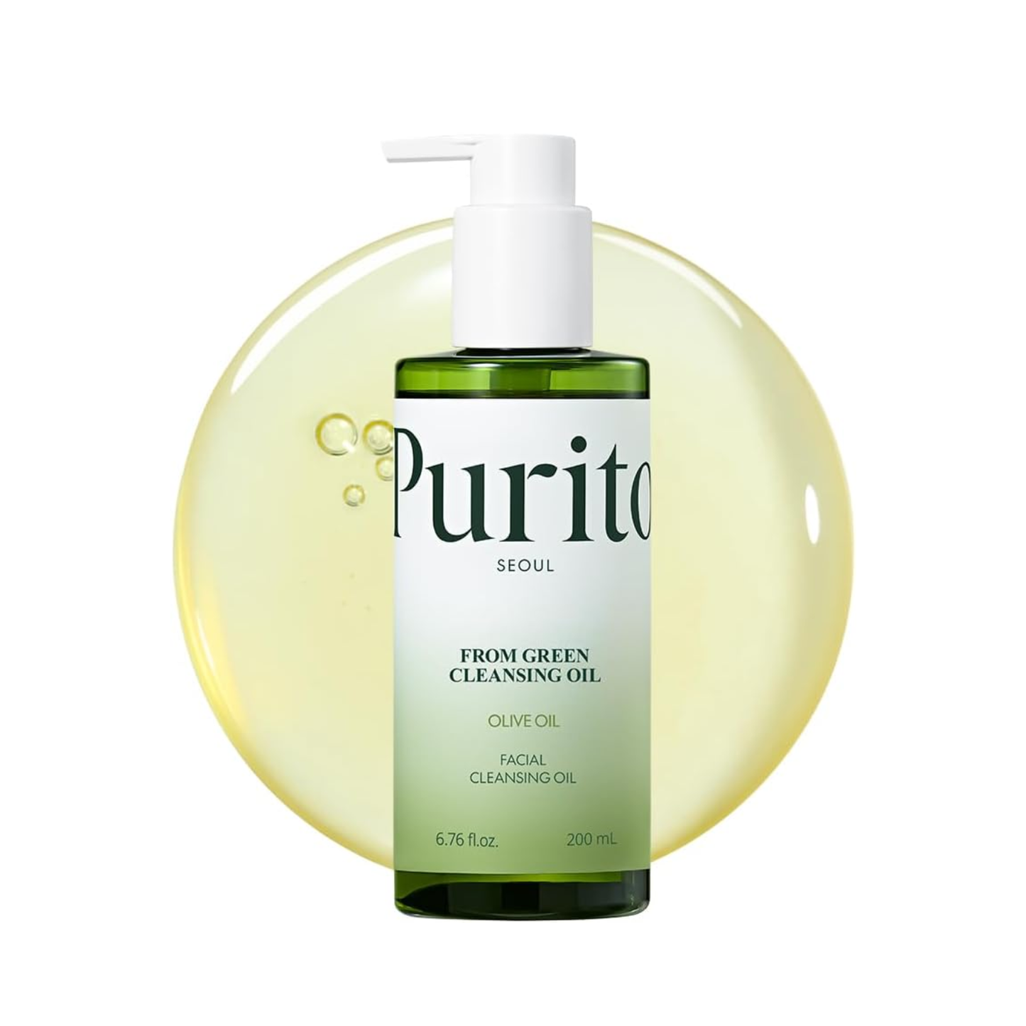 PURITO From Green Cleansing Oil is a gentle yet effective cleanser made with a blend of natural oils. It features Olive Fruit Oil, Sunflower Seed Oil, and Jojoba Seed Oil to dissolve makeup and impurities without stripping the skin. Sweet Almond Oil and Grape Seed Oil nourish and soften, while Vitamin E provides antioxidant protection. Ideal for all skin types, this cleansing oil leaves your skin clean, soft, and hydrated.