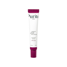 Load image into Gallery viewer, PURITO SEOUL Timeless Bloom Retinol Spot Cream is a vegan-friendly spot treatment packed with Bakuchiol and 0.1% Retinol, designed to reduce the appearance of fine lines, wrinkles, and blemishes. This cream promotes skin renewal and improves texture, while Hyaluronic Acid and Camellia Sinensis Leaf Extract provide hydration and soothing benefits, making it suitable for all skin types.