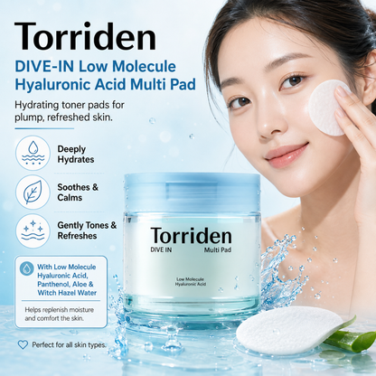 TORRIDEN DIVE-IN Low Molecule Hyaluronic Acid Multi Pad 80ea