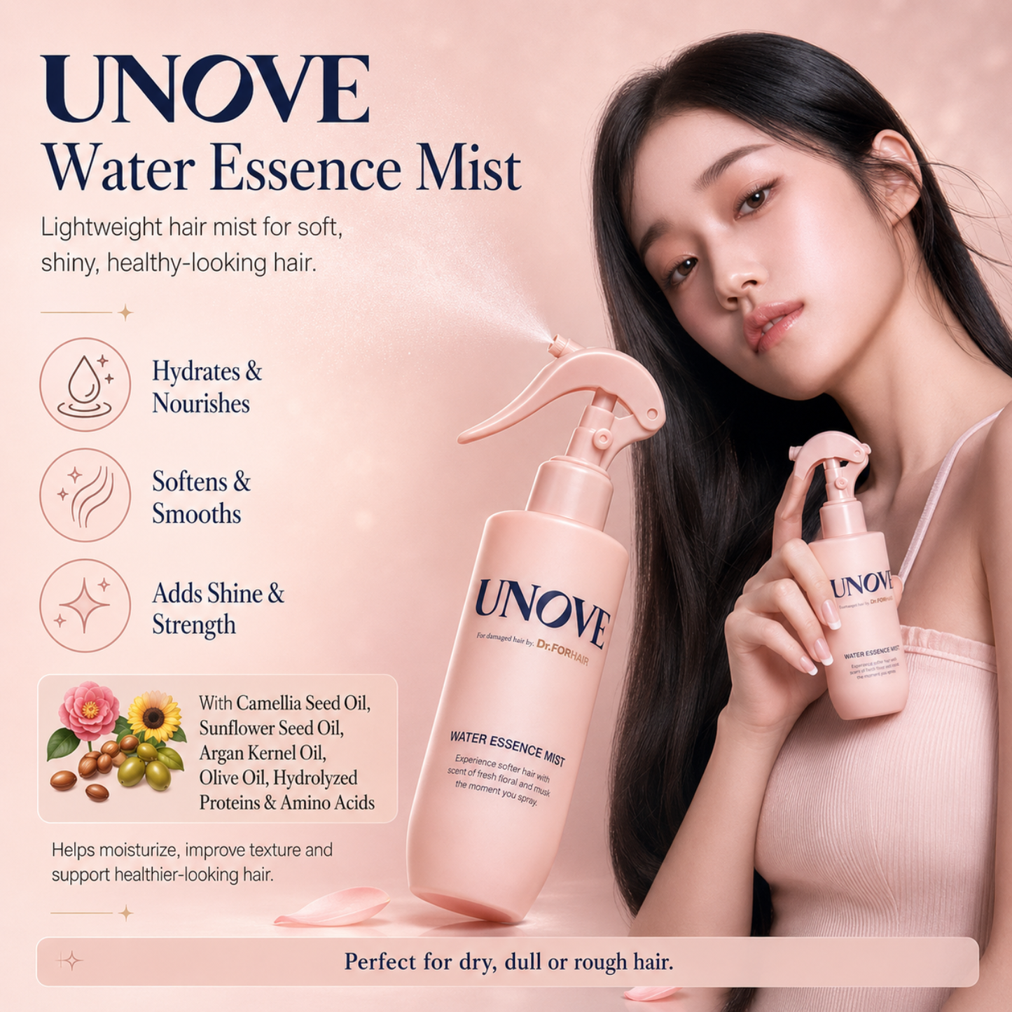 UNOVE Water Essence Mist 200ml
