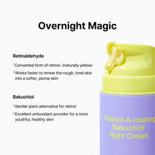 Load image into Gallery viewer, BY WISHTREND Vitamin A-mazing Bakuchiol Night Cream 30g