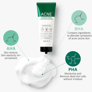 SOME BY MI AHA, BHA, PHA 30 Days Miracle Acne Clear Foam 100ml