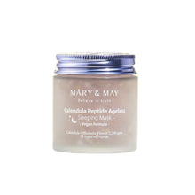 Load image into Gallery viewer, MARY &amp; MAY Calendula Peptide Ageless Sleeping Mask 110g