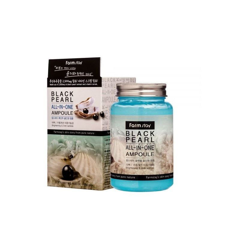 FARM STAY Black Pearl All In One Ampoule 250ml