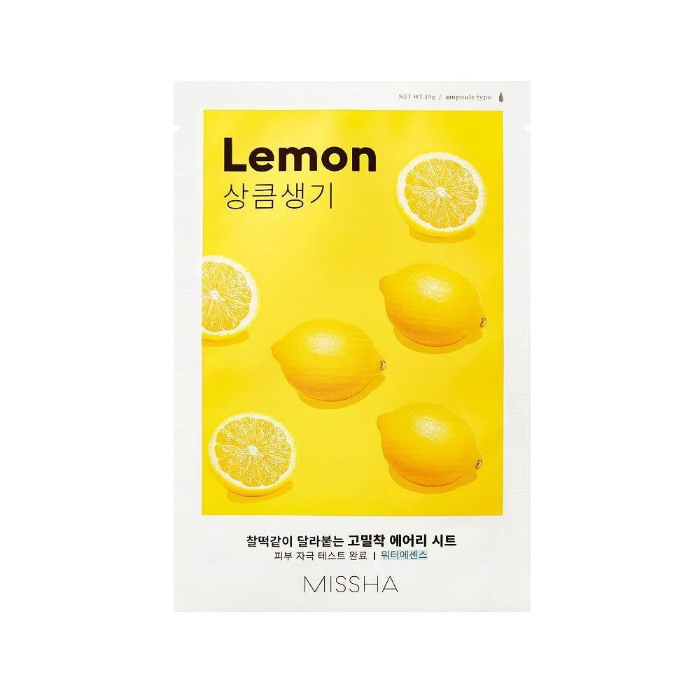 MISSHA Airy Fit Sheet Mask Lemon