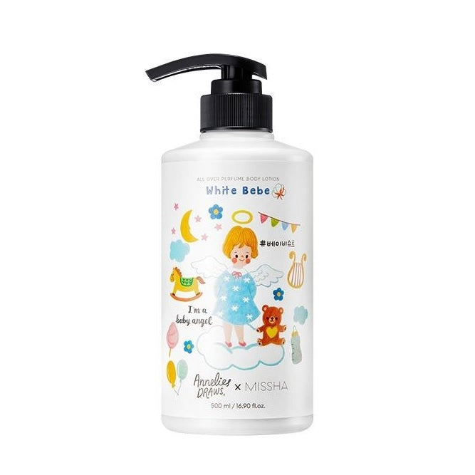 MISSHA All Over Perfumed Body Lotion White Bebe 500ml